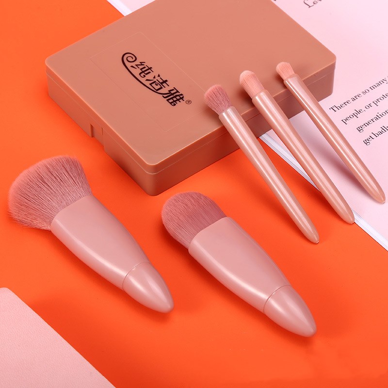 5Pcs Makeup Brushes Tool Set Cosmetic Powder Eye Shadow
