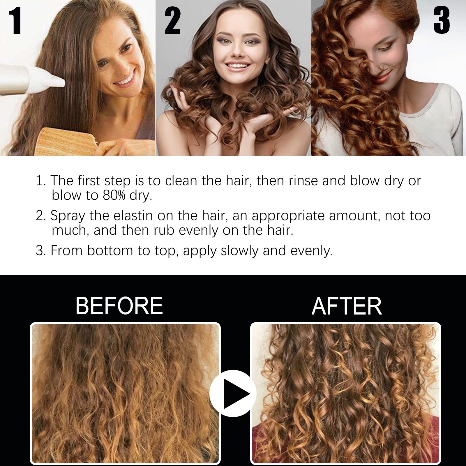 Hair Styling & Moisturizing Spray with Niacinamide & Plant Extracts
