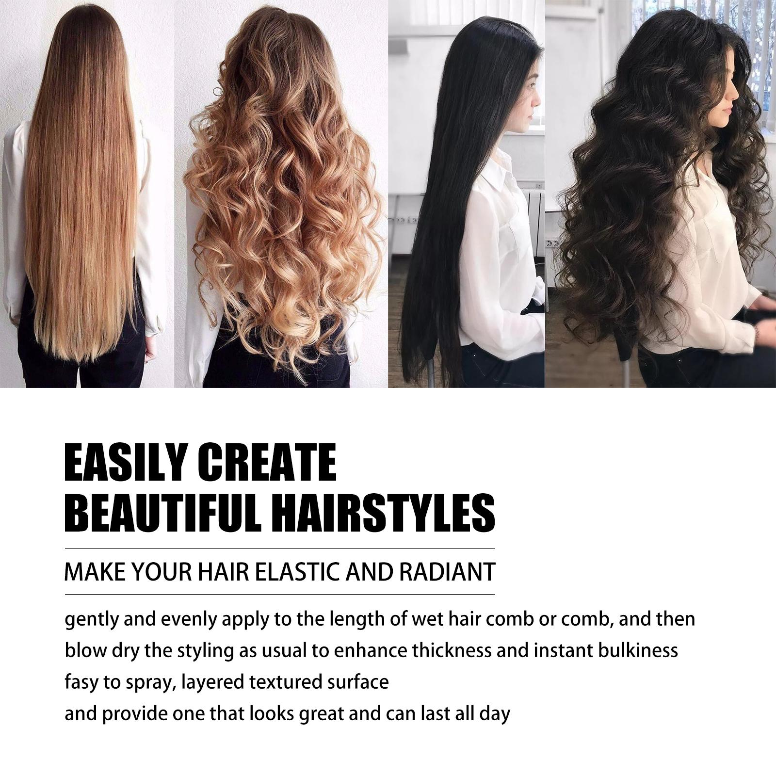 Hair Styling & Moisturizing Spray with Niacinamide & Plant Extracts
