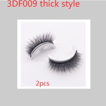Reusable 3D Mink Lashes Natural False Eyelashes Self Adhesive