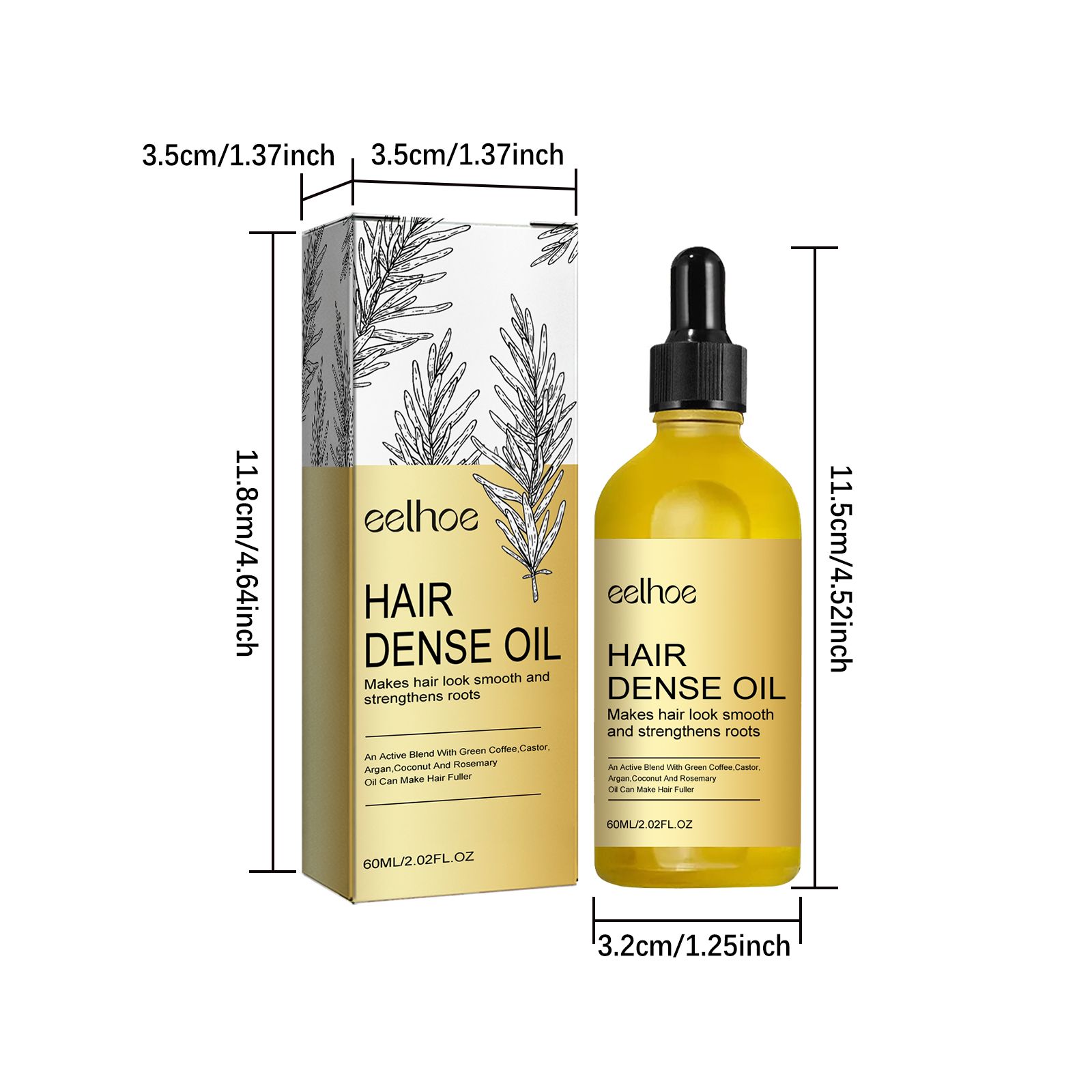 Rosemary Hair Oil – Scalp Care, Repair & Volumizing