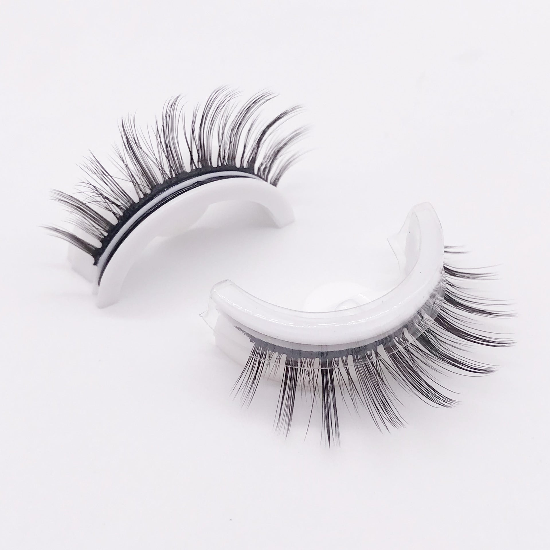 Reusable 3D Mink Lashes Natural False Eyelashes Self Adhesive