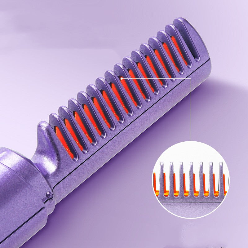 Professional Wireless Hair Straightener Curler Brush