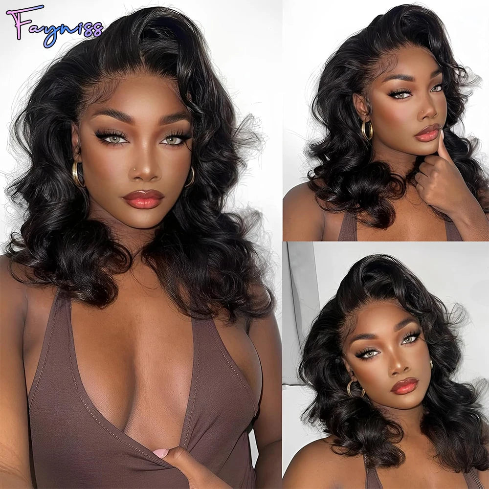 250% Density Body Wave HD Lace Front Human Hair Wig for Women