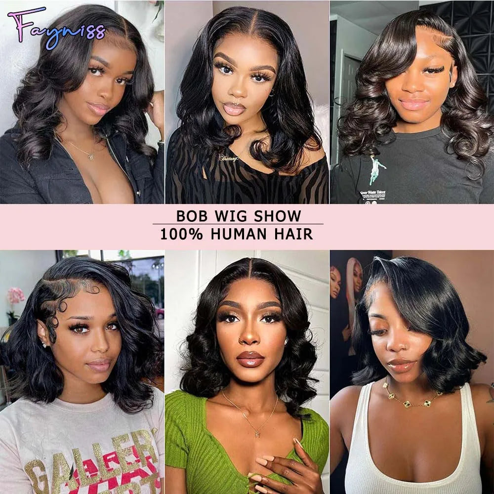 250% Density Body Wave HD Lace Front Human Hair Wig for Women