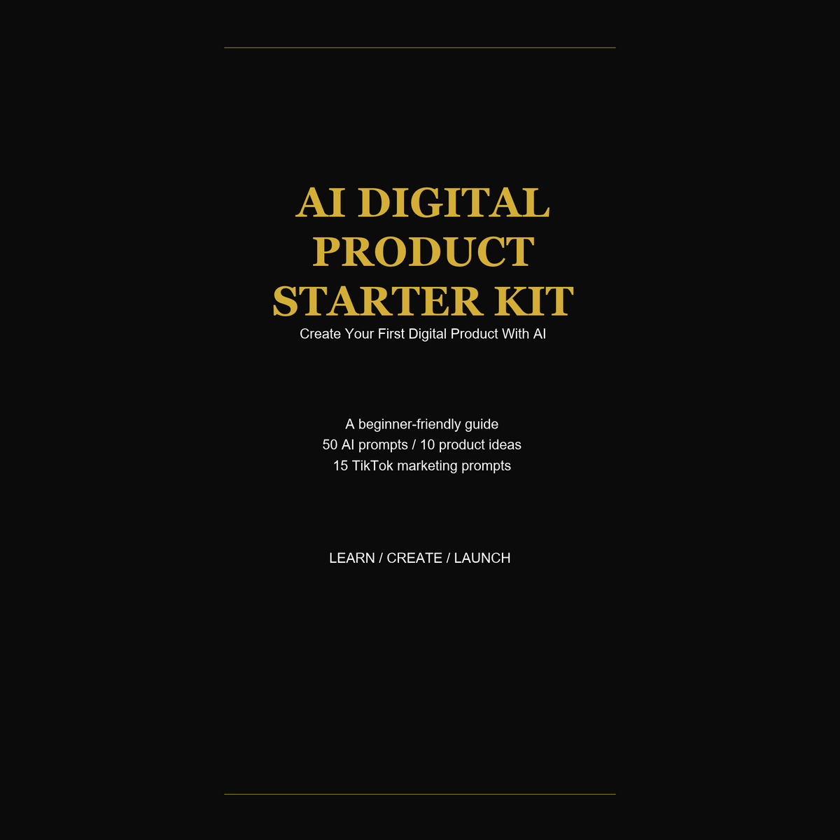 AI Digital Product Starter Kit