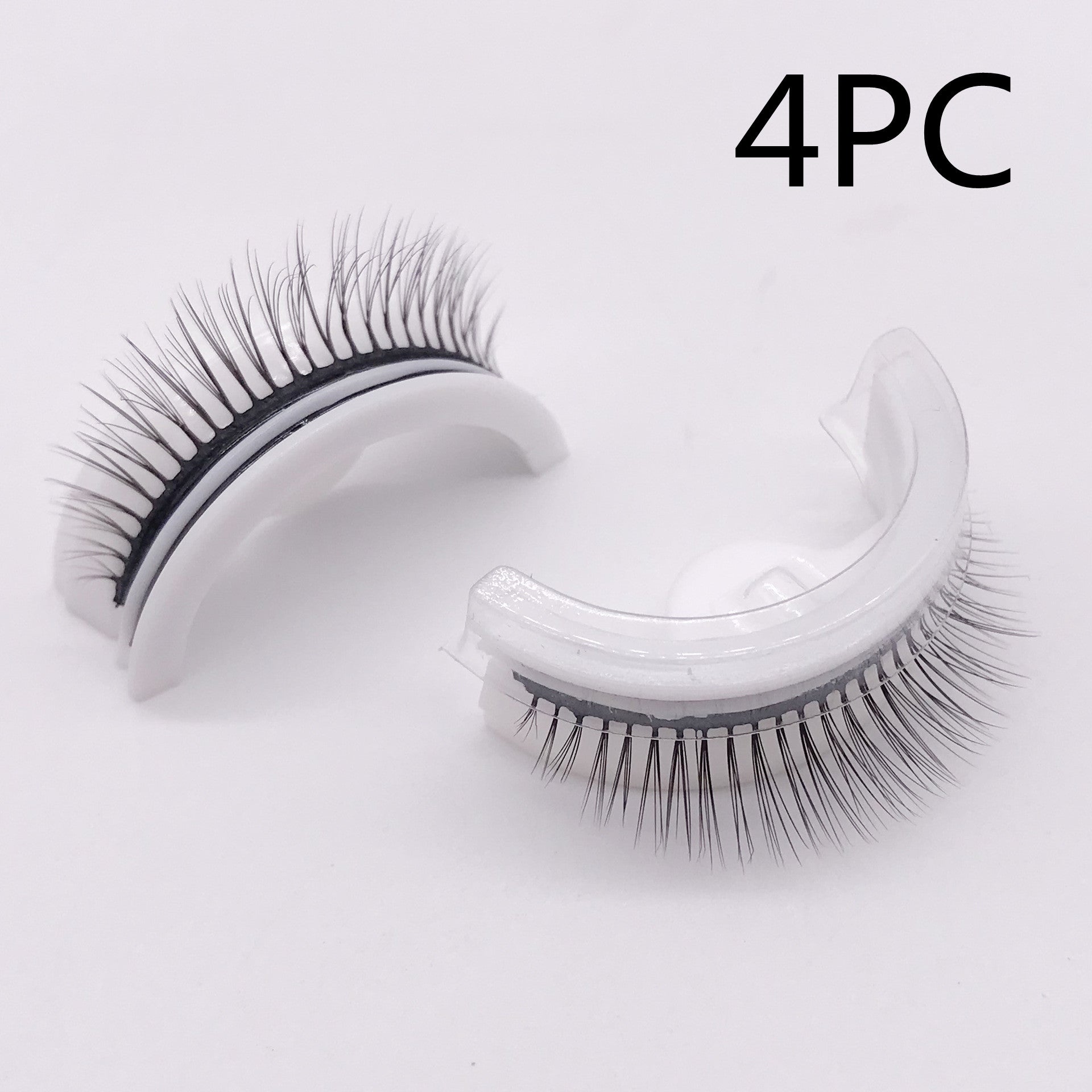 Reusable 3D Mink Lashes Natural False Eyelashes Self Adhesive