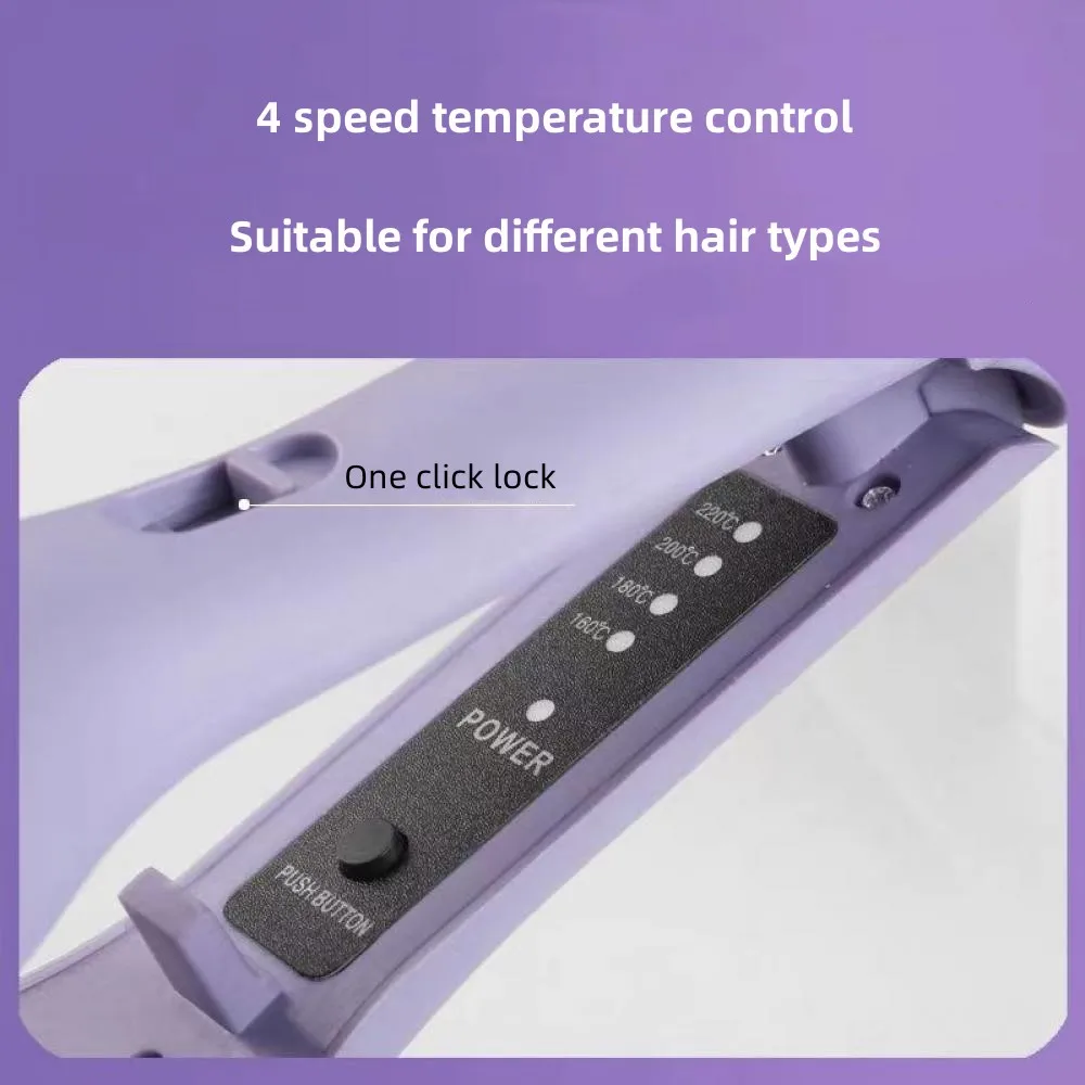 Hair Curling Iron 32mm Deep Wave Hair Curler 4 Temperature Adjustable