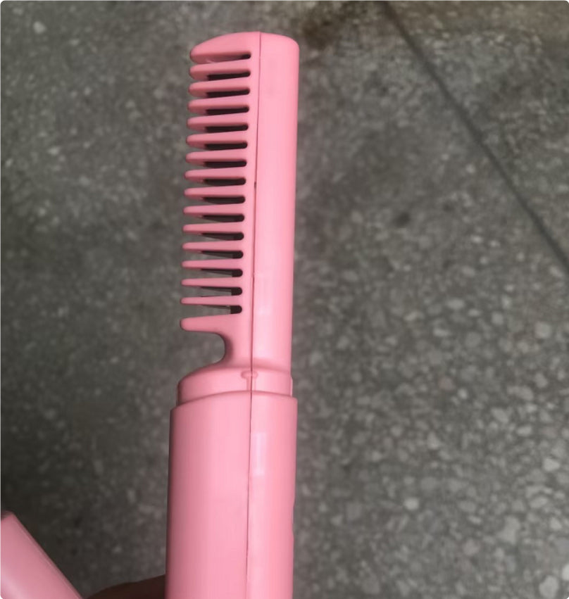 Professional Wireless Hair Straightener Curler Brush