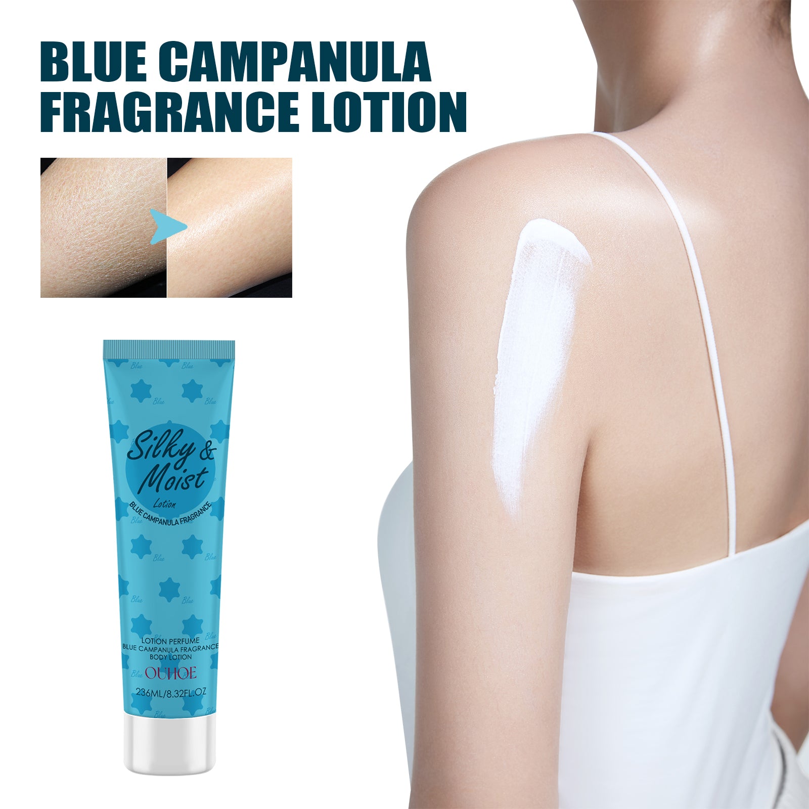 OUHOE Body Toner Lightening Armpit Knee Joint Dark Moisturizing Skin Whitening Body Beauty Care