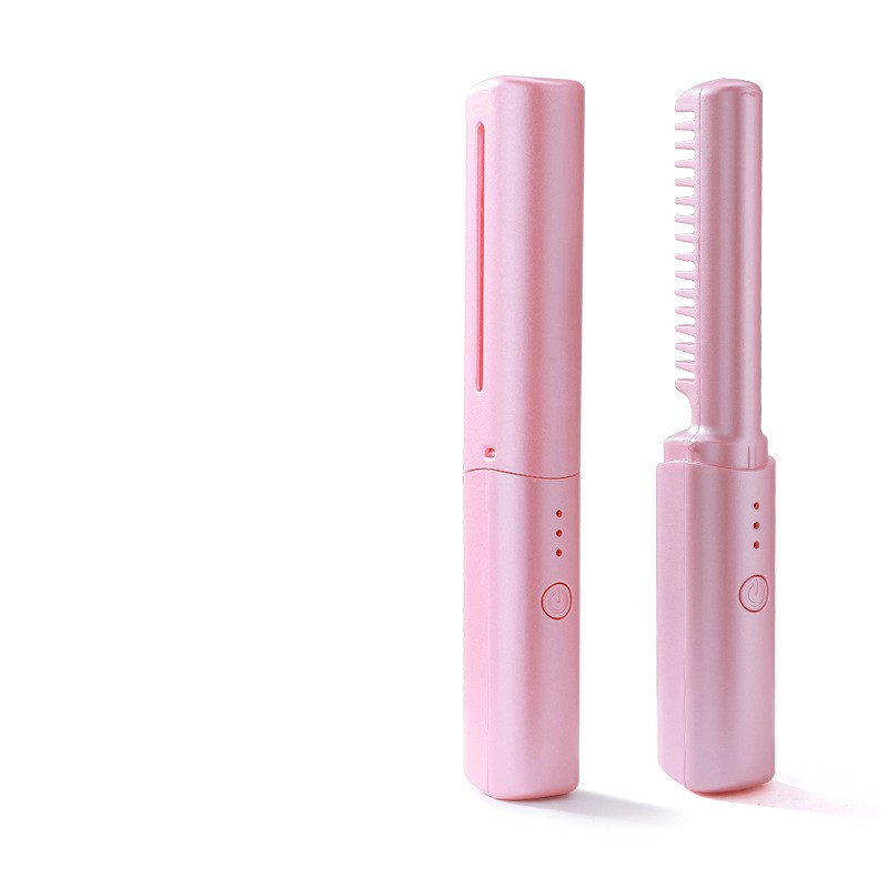 Professional Wireless Hair Straightener Curler Brush