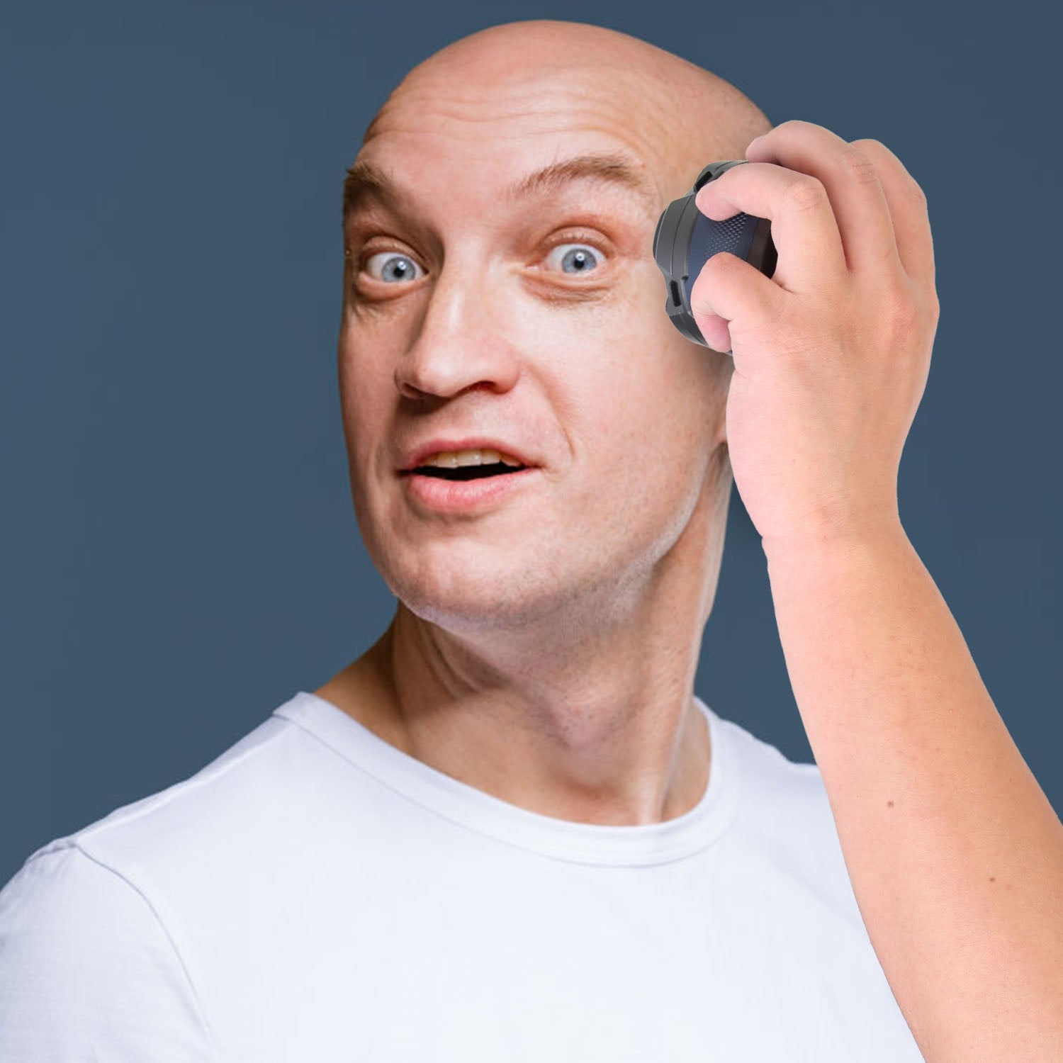 1Pc  Cordless Electric Head Shaver For Men 6D Magnetic Floating Head Bald Man