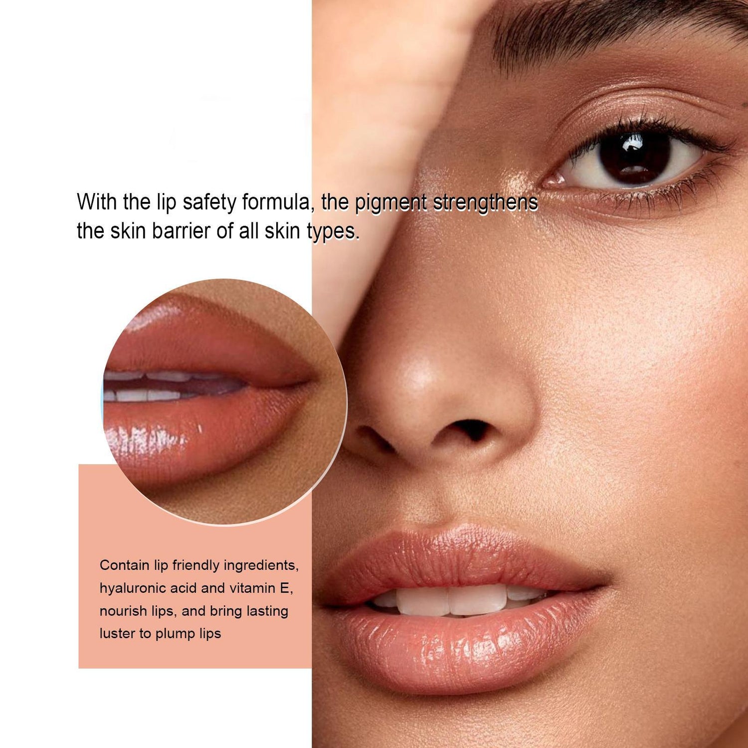Ouhoufeng Lip Line Natural Lip Color Anti-peeling Lip Primer