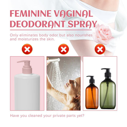 Female Body Care Spray, Anti-itching And Deodorizing, Gentle Cleaning - Opaline Glam Beauty