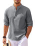 men’s casual long sleeve shirt