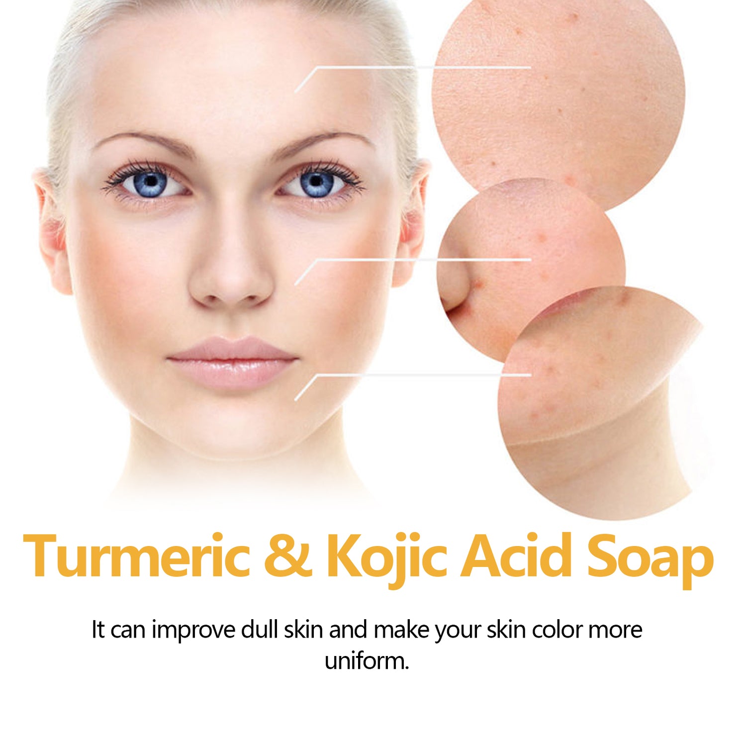 Turmeric &amp; Kojic Acid Soap – Brighten &amp; Even Skin Tone