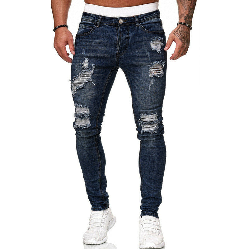 men’s ripped skinny jeans