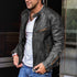 men’s motorcycle leather jacket