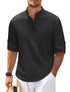 men’s casual long sleeve shirt