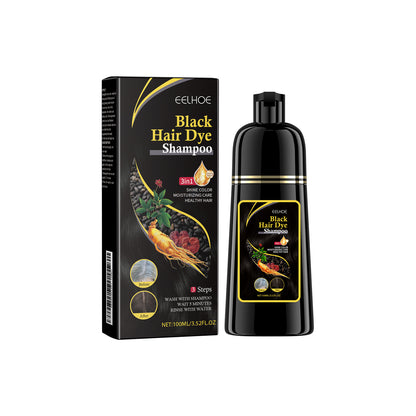 EELHOE Black Hair Shampoo Polygonum Multiflorum Essence Moisturizing