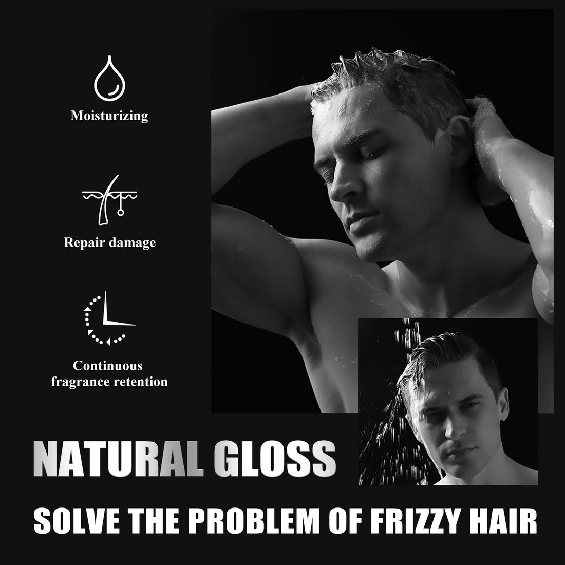 Hair Styling &amp; Moisturizing Spray with Niacinamide &amp; Plant Extracts