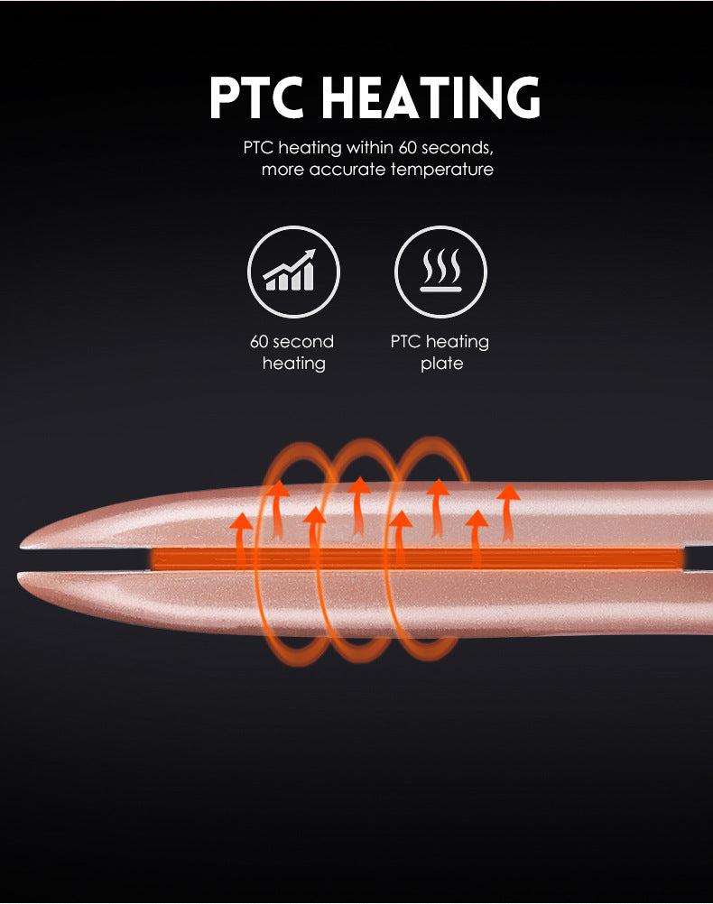 Mini hair straightener