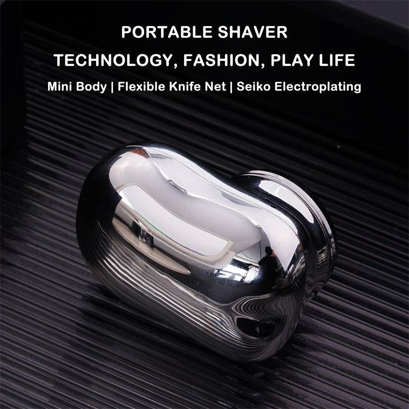 Mini Portable Face Cordless Shavers Rechargeable USB Electric Shaver Wet