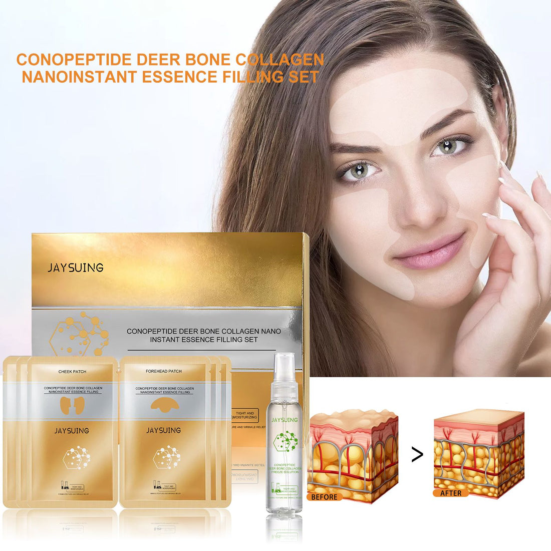 Jaysuing Taro Peptide Collagen Anti-Aging Set