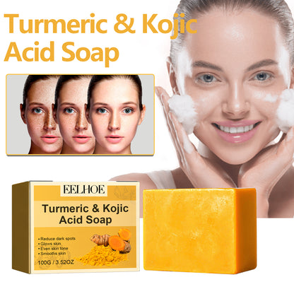 Turmeric &amp; Kojic Acid Soap – Brighten &amp; Even Skin Tone