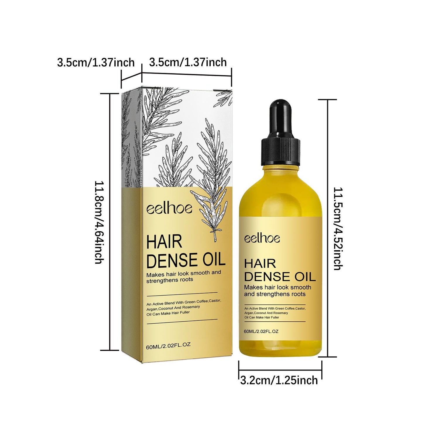 Rosemary Hair Oil – Scalp Care, Repair &amp; Volumizing