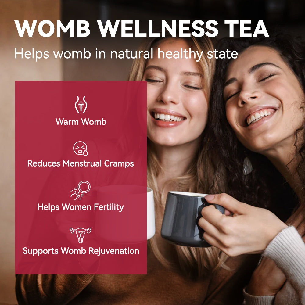 Chinaherbs Natural Womb Tea Female Period Menstrual Cramps Warmer Hormone Balance Glowing Beauty Care Packaged In Bag - Opaline Glam Beauty