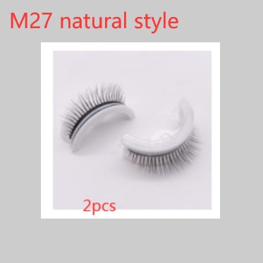 Reusable 3D Mink Lashes Natural False Eyelashes Self Adhesive