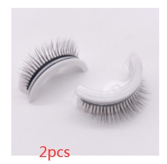 Reusable 3D Mink Lashes Natural False Eyelashes Self Adhesive