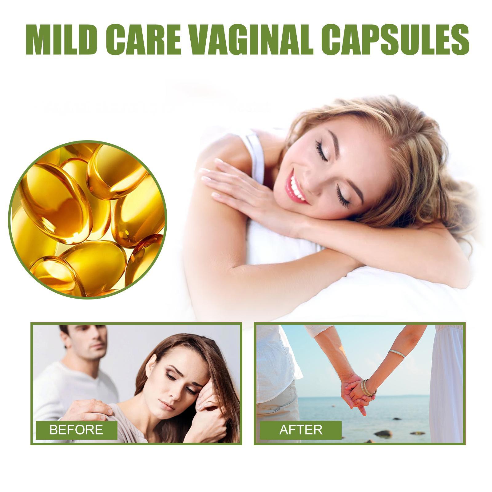 Feminine Care Gentle Cleansing Deodorant Anti-itching Firming Capsules - Opaline Glam Beauty