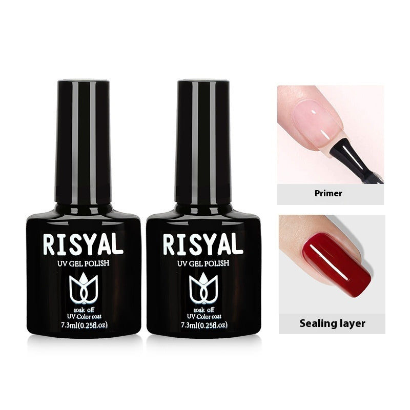 UV Polish Full Set Of Crystal Extended Glue Paper-free