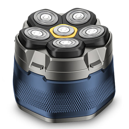 1Pc  Cordless Electric Head Shaver For Men 6D Magnetic Floating Head Bald Man