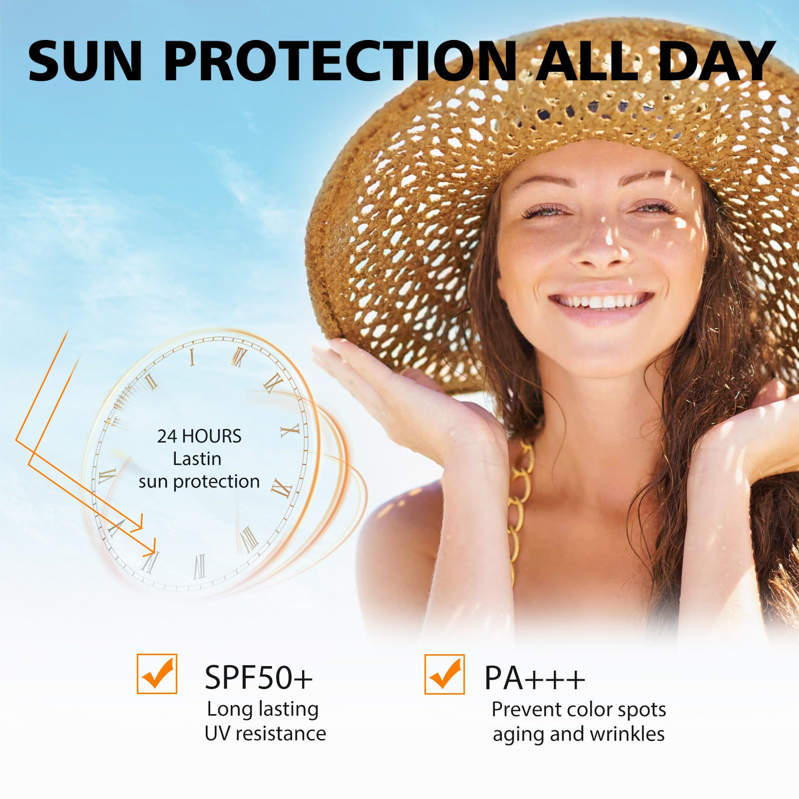 WUSOOTHE SPF50 Sunscreen Stick with Peptides, Collagen &amp; HA - Opaline Glam Beauty