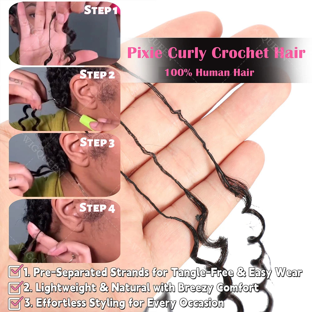 12A Honey Blonde Kinky Curly Crochet Hair - Opaline Glam Beauty