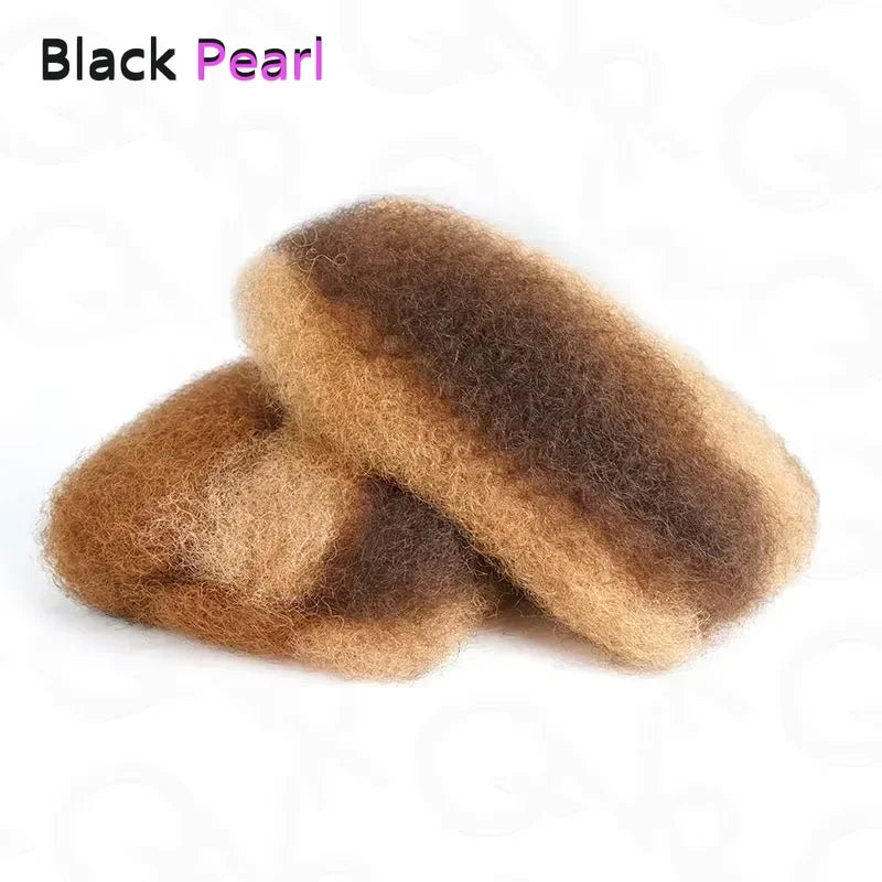 Premium Afro Kinky Remy Human Hair Bulk - Opaline Glam Beauty