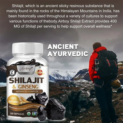 Shilajit - Energy Boost, Enhanced Performance