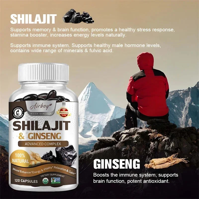 Shilajit - Energy Boost, Enhanced Performance
