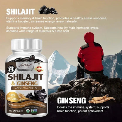 Shilajit - Energy Boost, Enhanced Performance