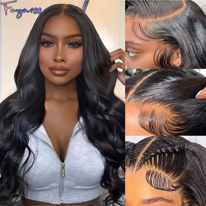 250% Density Body Wave HD Lace Front Human Hair Wig for Women