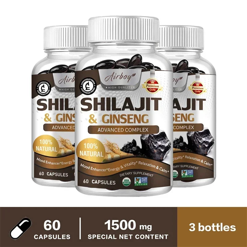 Shilajit - Energy Boost, Enhanced Performance