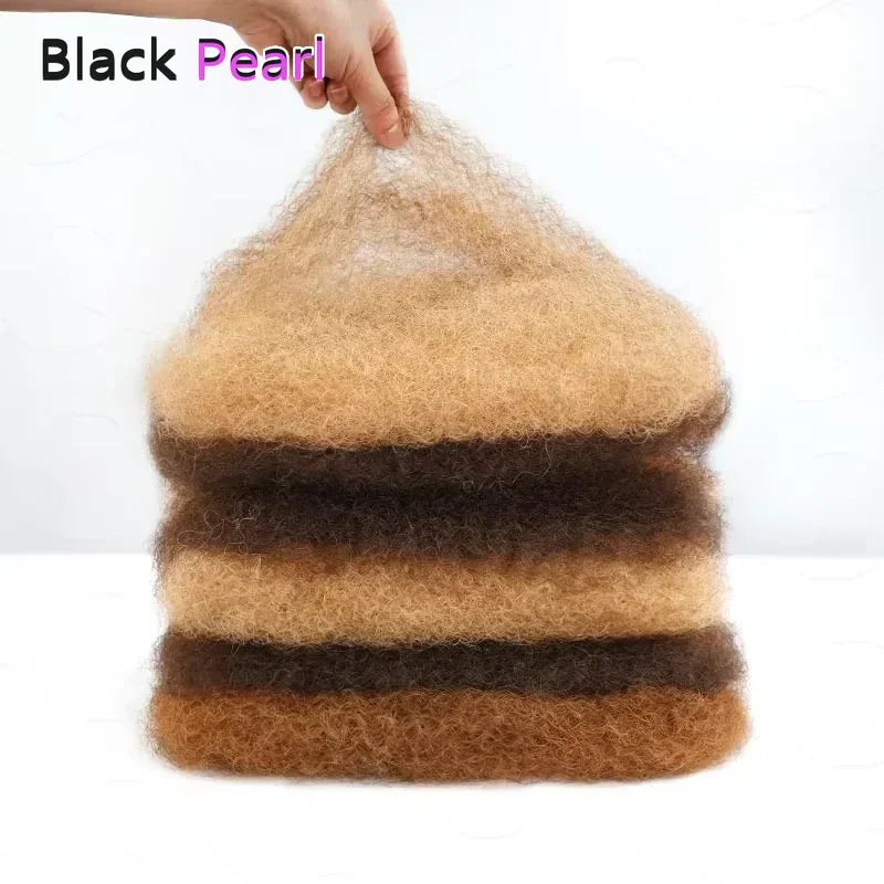 Premium Afro Kinky Remy Human Hair Bulk - Opaline Glam Beauty