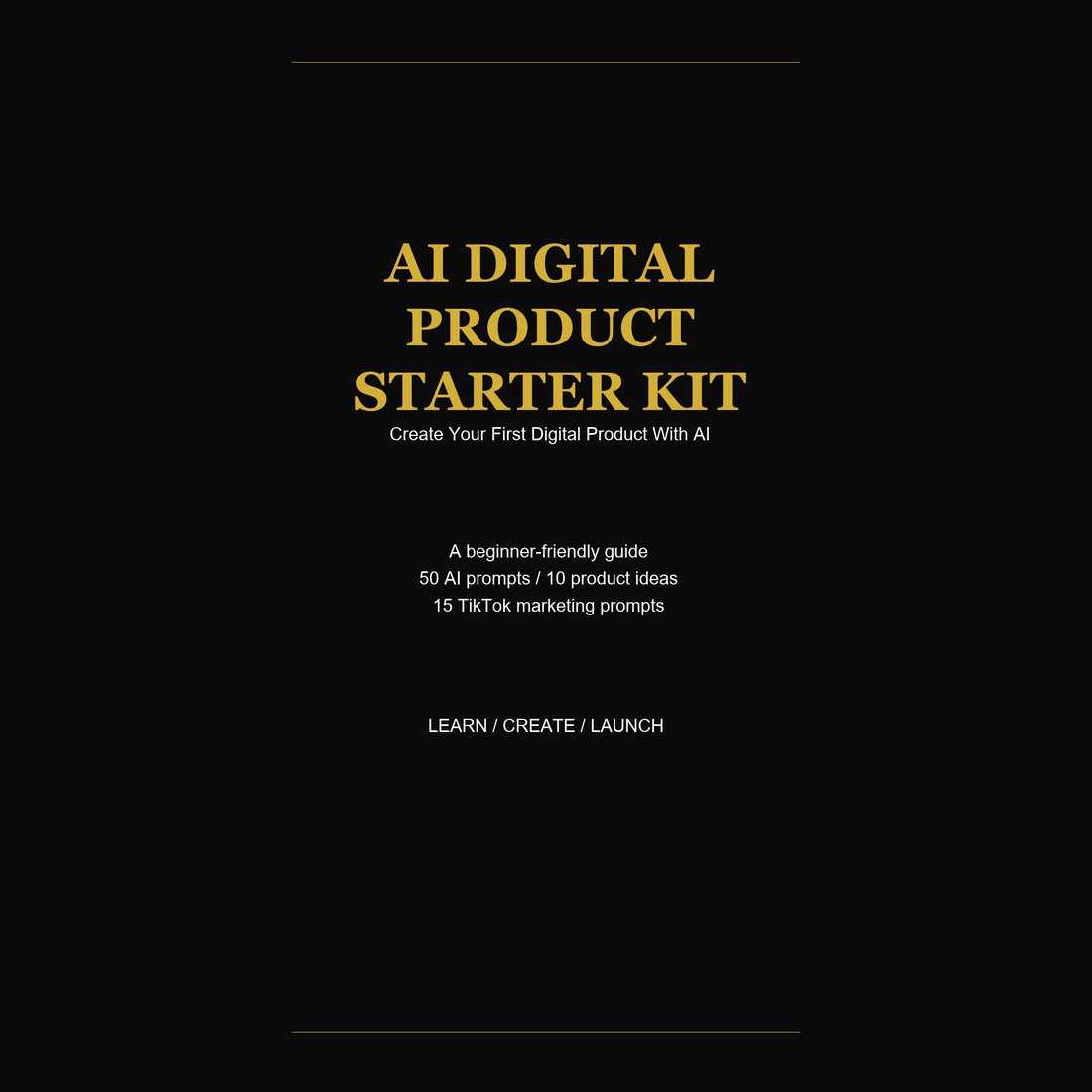 AI Digital Product Starter Kit