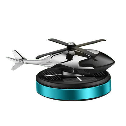 Car Air Freshener Solar Helicopter Modeling Decoration