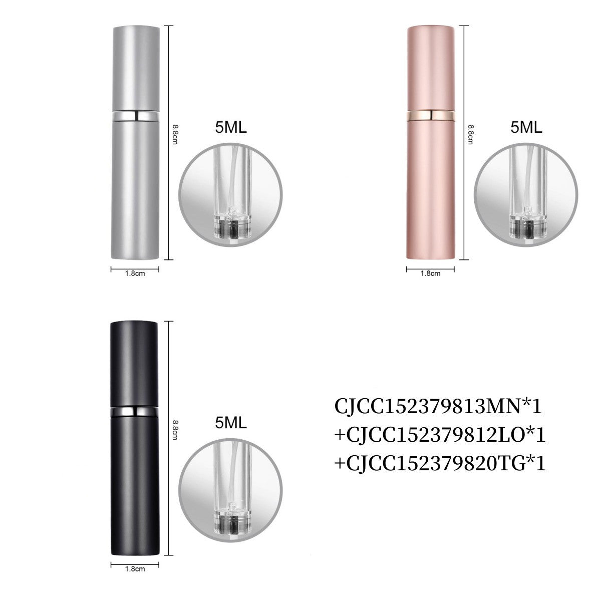 Perfume Vaporizers Bottled Bottoms Filled With Perfume