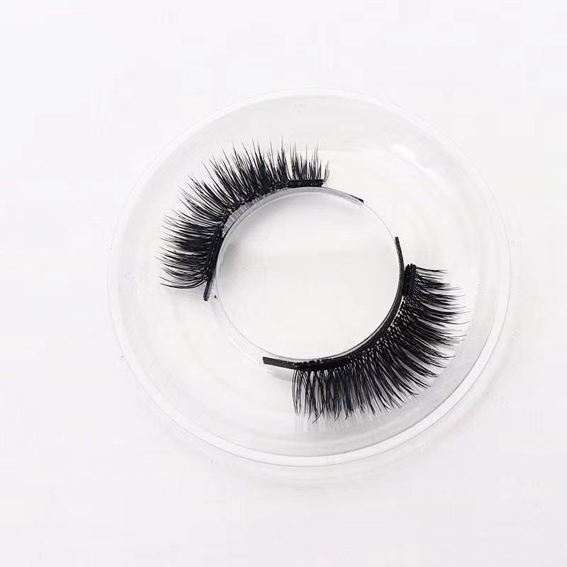 Reusable Magnetic Self-Adhesive Eyelashes No Eyeliner