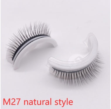 Reusable 3D Mink Lashes Natural False Eyelashes Self Adhesive